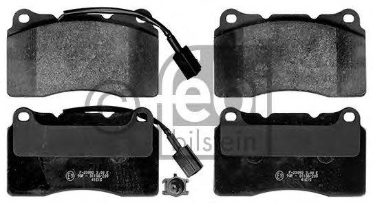 Комплект гальмівних колодок, дискове гальмо