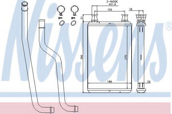 Теплообмінник, опалення салону