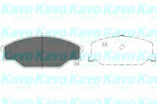 Комплект тормозных колодок, дисковый тормоз