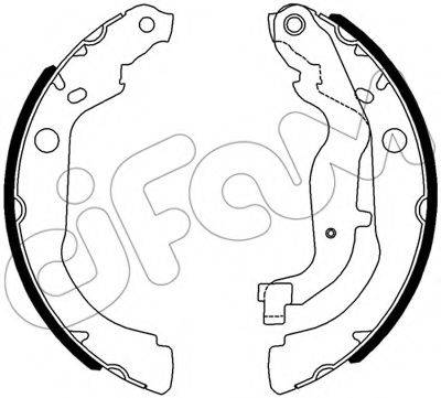 Комплект гальмівних колодок