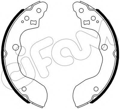 Комплект гальмівних колодок
