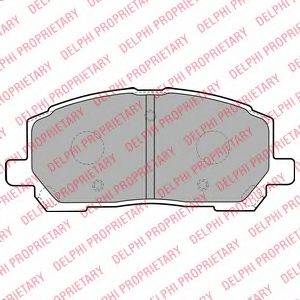 Комплект гальмівних колодок, дискове гальмо